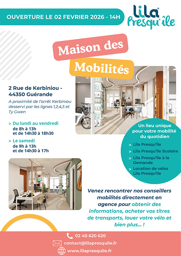 affiche Maison des mobilités