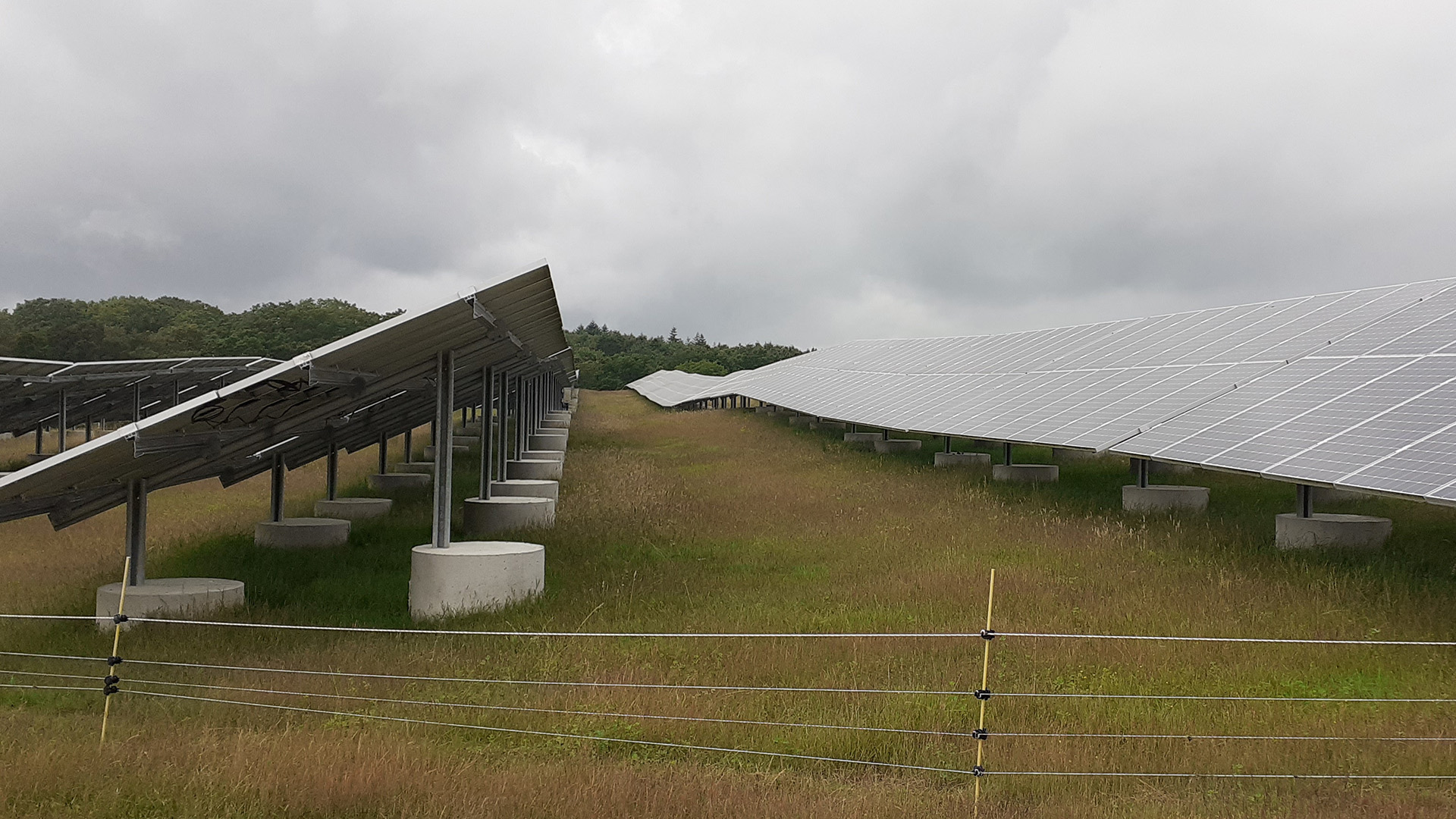 Panneaux solaires, centrale solaire de Machecoul