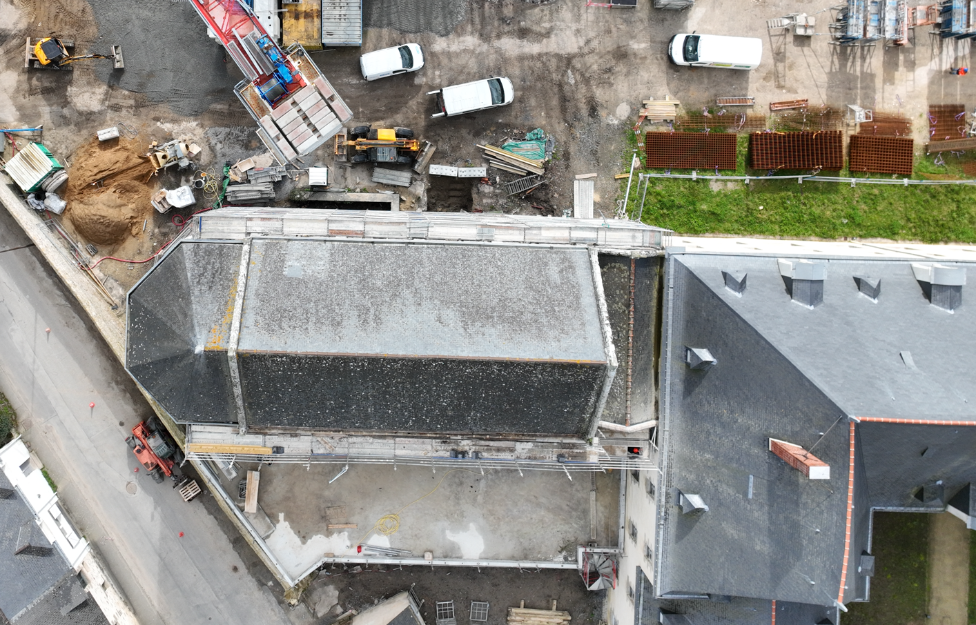 L'auditorium avec son extension
