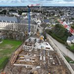 Travaux du futur conservatoire mars 2026