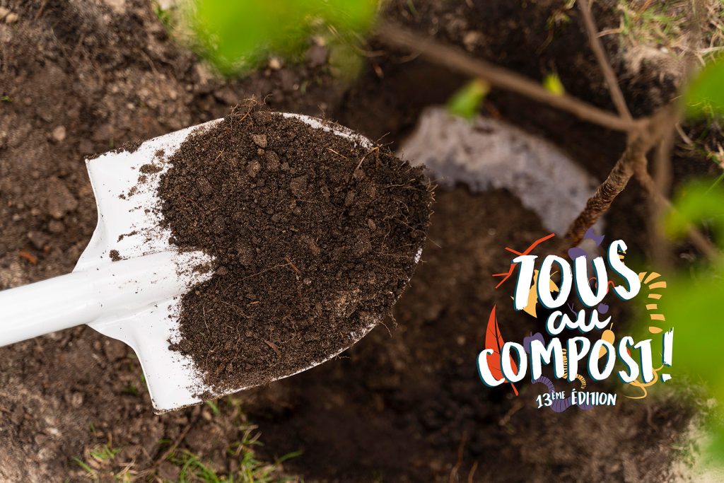 Distribution de compost