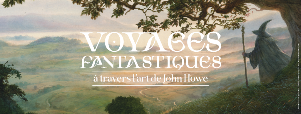 Affiche voyages fantastiques : à travers l'art de John Howe