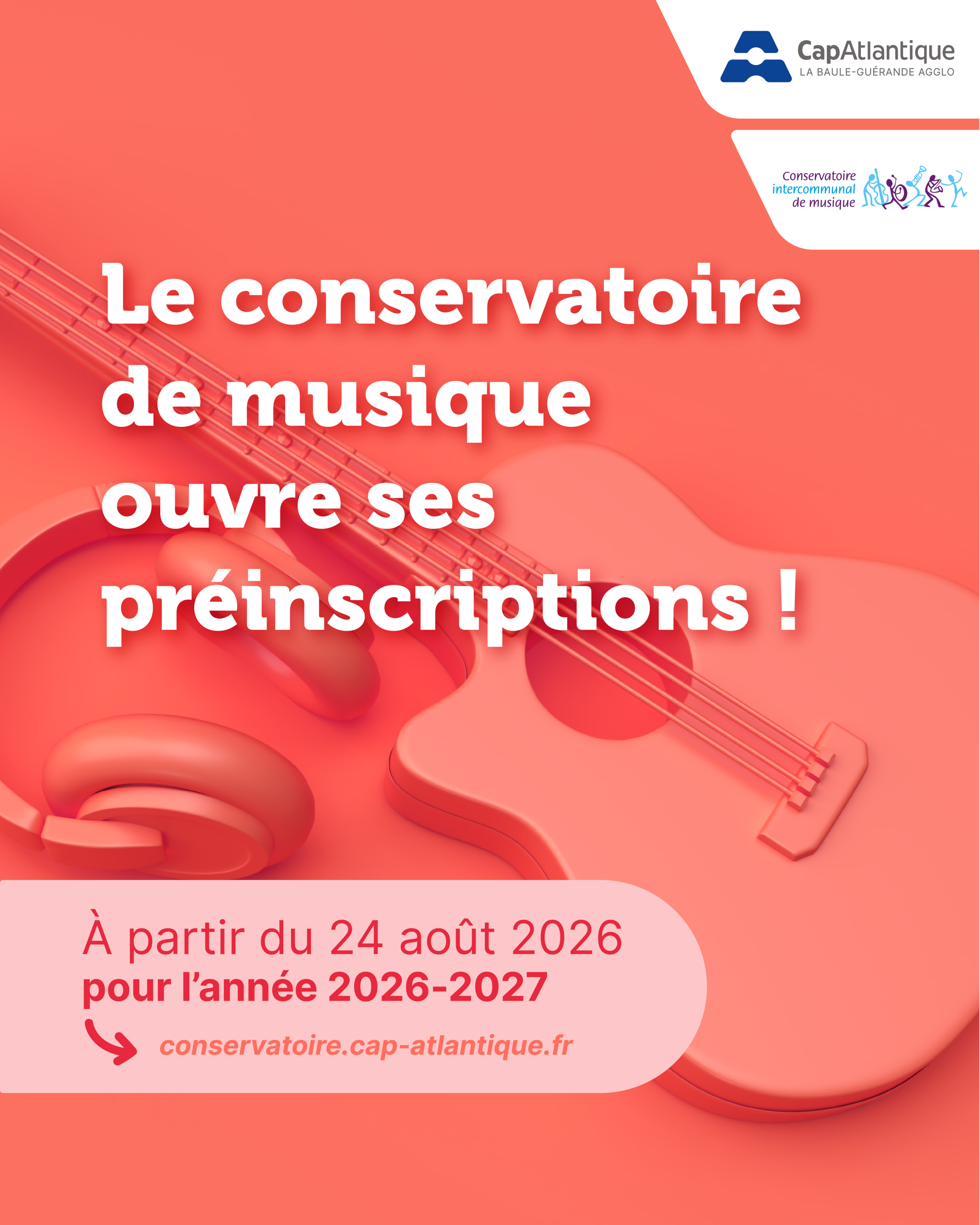 Pré-inscriptions conservatoire