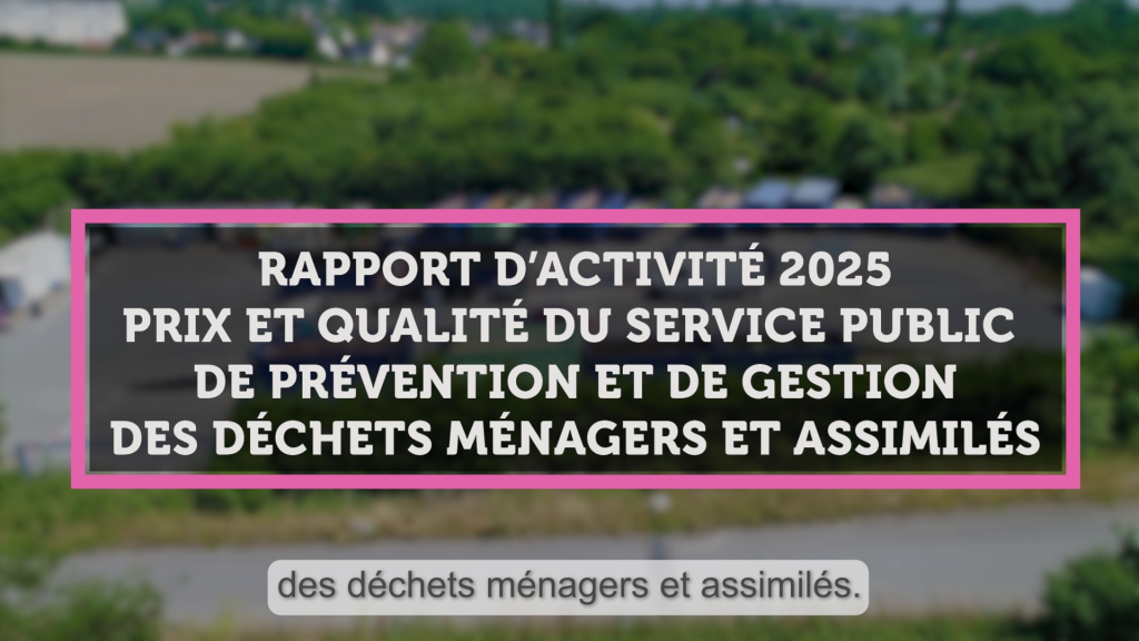 Image de remplacement pour la vidéo : <p>Vidéo du Rapport annuel 2025 sur le prix et la qualité du service de prévention et de gestion des déchets</p>
