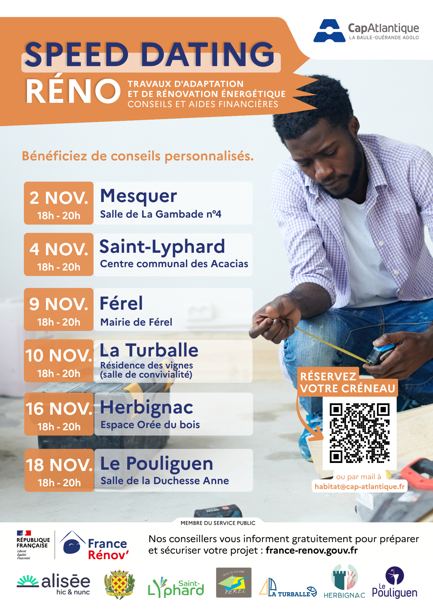 Affiche speed dating réno