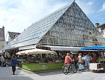 Halles du marché - Agrandir l'image (fenêtre modale)