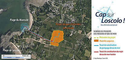 Implantation du projet de parc d'activités de Loscolo - Agrandir l'image (fenêtre modale)
