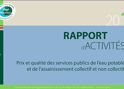 Rapport annuel 2014 sur le prix et la qualité des services publics de l'eau et de l'assainissement