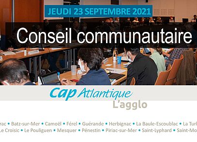 Conseil communautaire du 23 septembre 2021